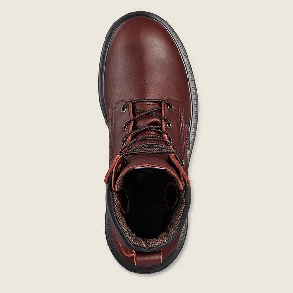 Work Støvler Herre - Red Wing Supersole® 2.0 - 8-Inch Waterproof Soft Toe - Bordeaux - MPJLHS-438